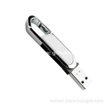 Rotating metal USB flash drive
